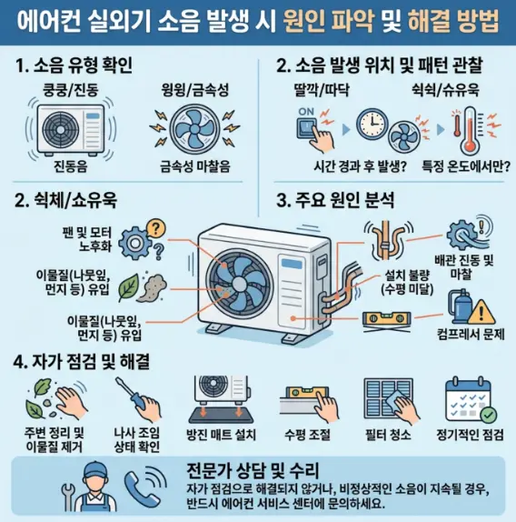 에어컨-실외기-소음
