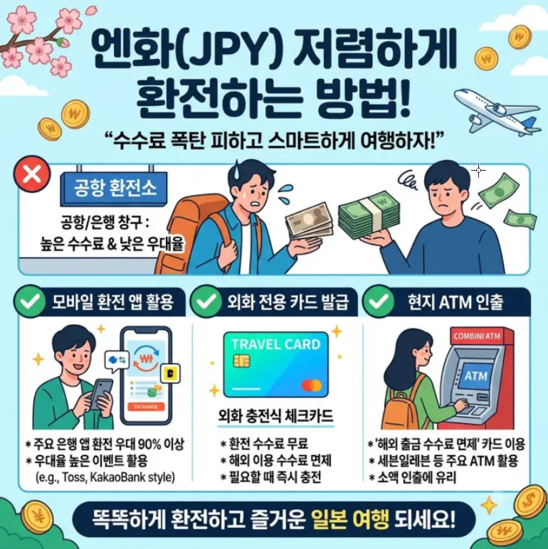 엔화-환전-싸게-하는-방법