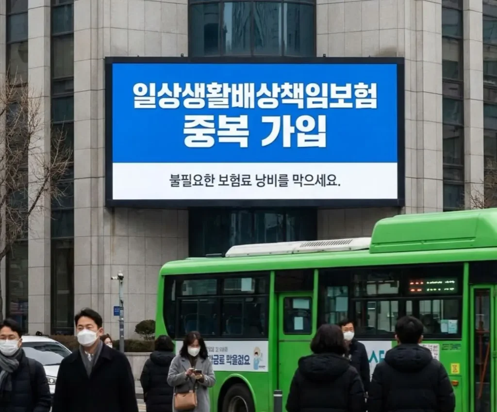 일상생활배상책임보험-중복가입