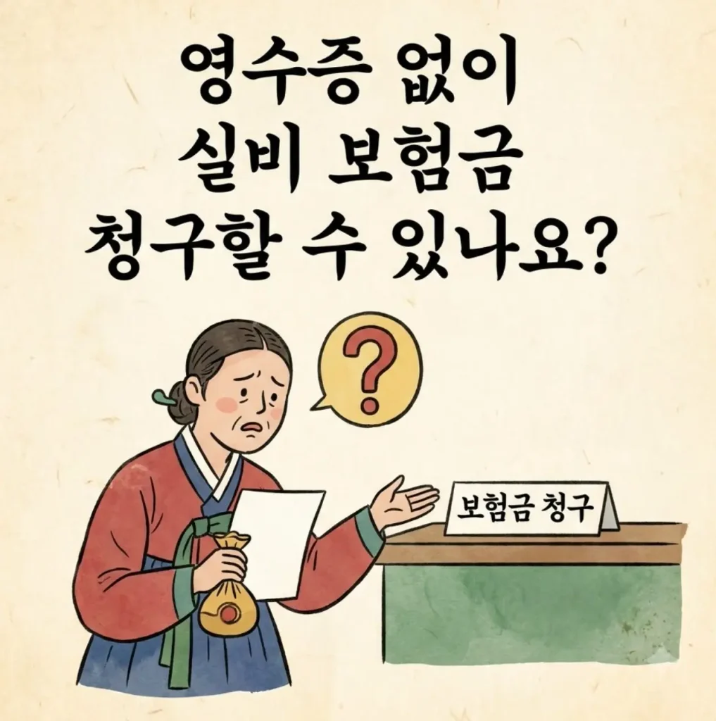 실비-보험금을-영수증-없이-청구